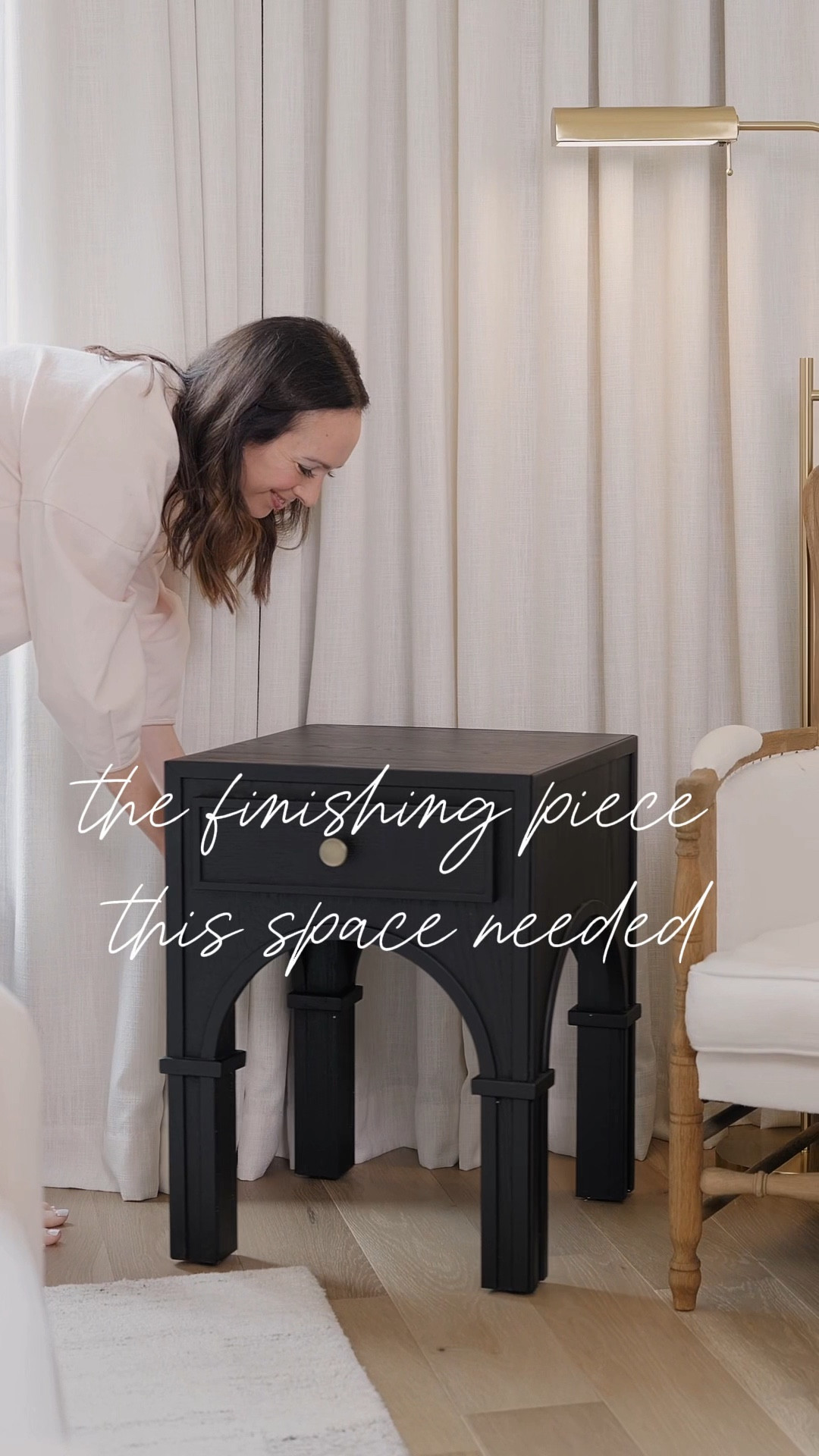 The finishing piece this space needed ✨
This black oak end table from Hernest instantly elevated this corner—simple, intentional, and such a timeless feel.
One of those pieces that just works.

You can find it in my LTK 🤍

The Spring Sale, up to $500 Off Sitewide✨
Solvind 18” Oak Side Table SKU8530



#LTKHome