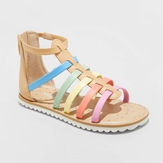 Toddler Girls' Farrah Gladiator Sandals - Cat & Jack™ Blush | Target