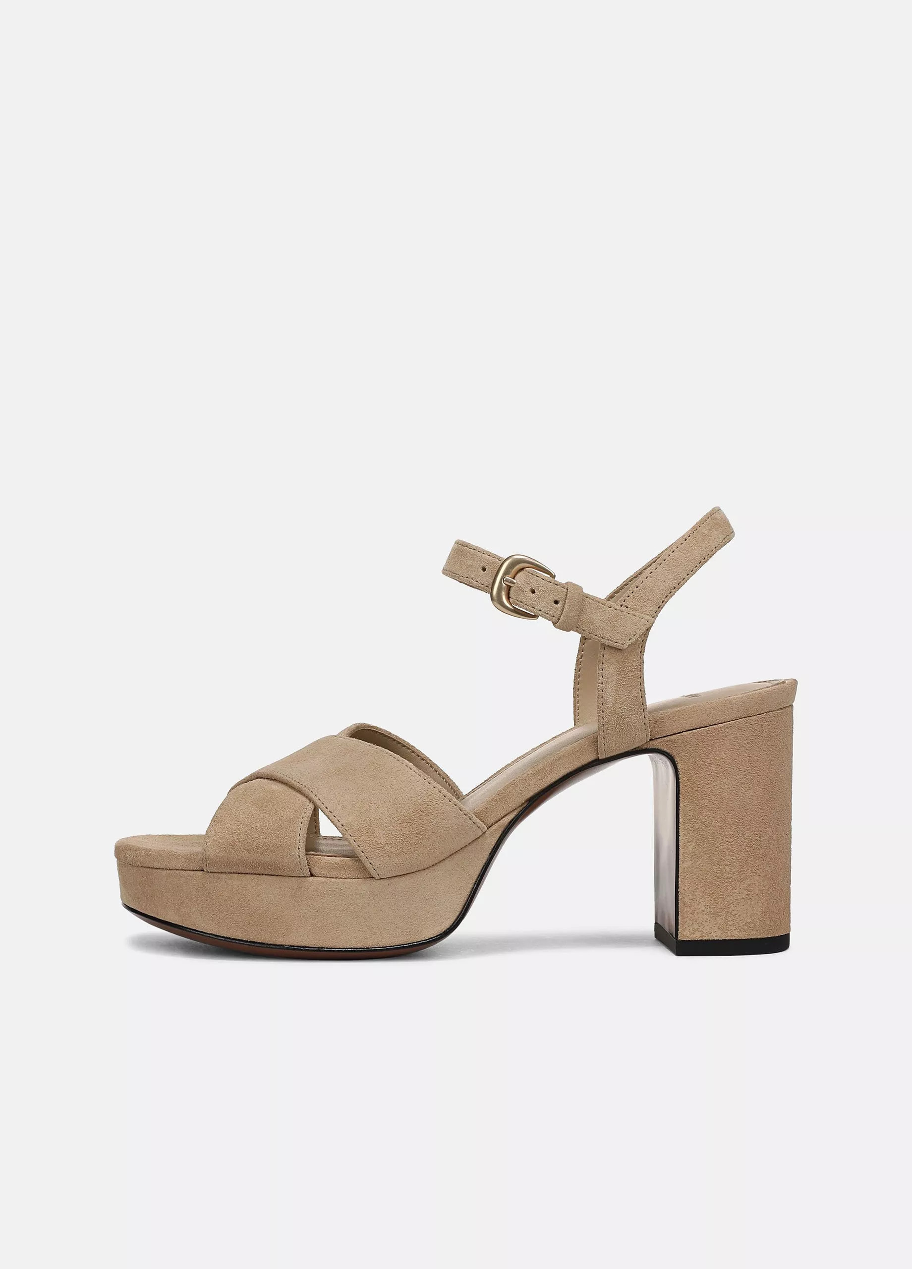 Ericka Suede Platform Sandal | Vince LLC