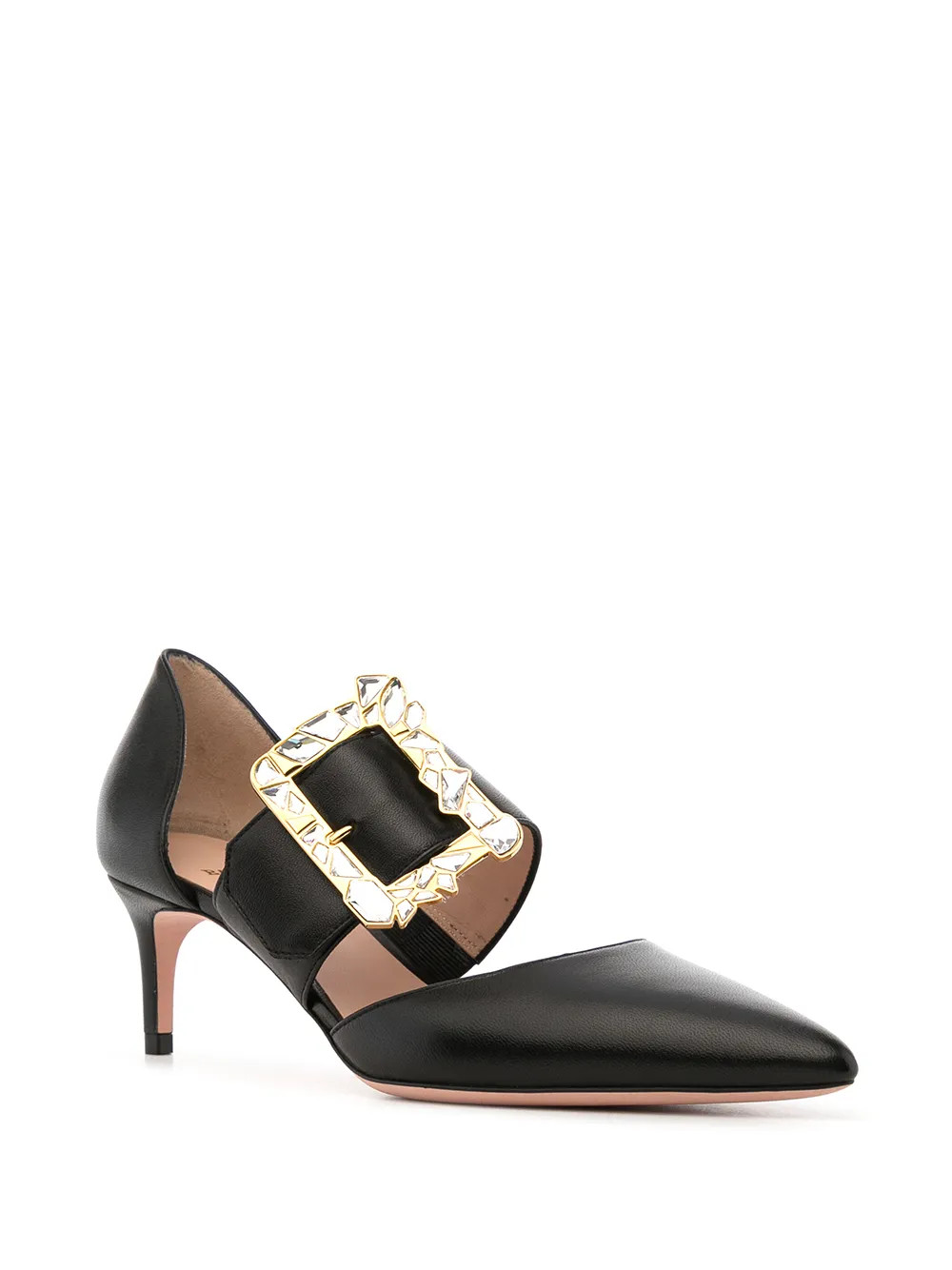 Bally buckle-detail Pointed Pumps - Farfetch | Farfetch Global