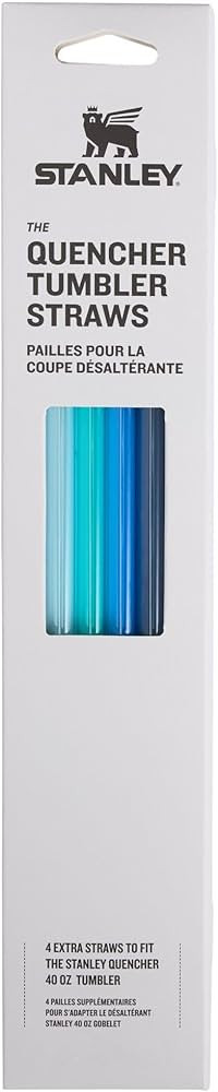 Stanley Reusable Quencher Straws | 4-Pack of BPA-Free, Reusable Straws for Clean Drinking | Perfe... | Amazon (US)