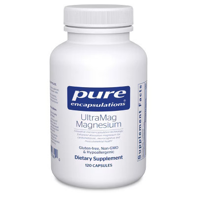 Pure Encapsulations UltraMag Magnesium - Supports Metabolism, Energy Production, Bones, Muscle Relaxation, and Cardiovascular Health - 120 Capsules | Target
