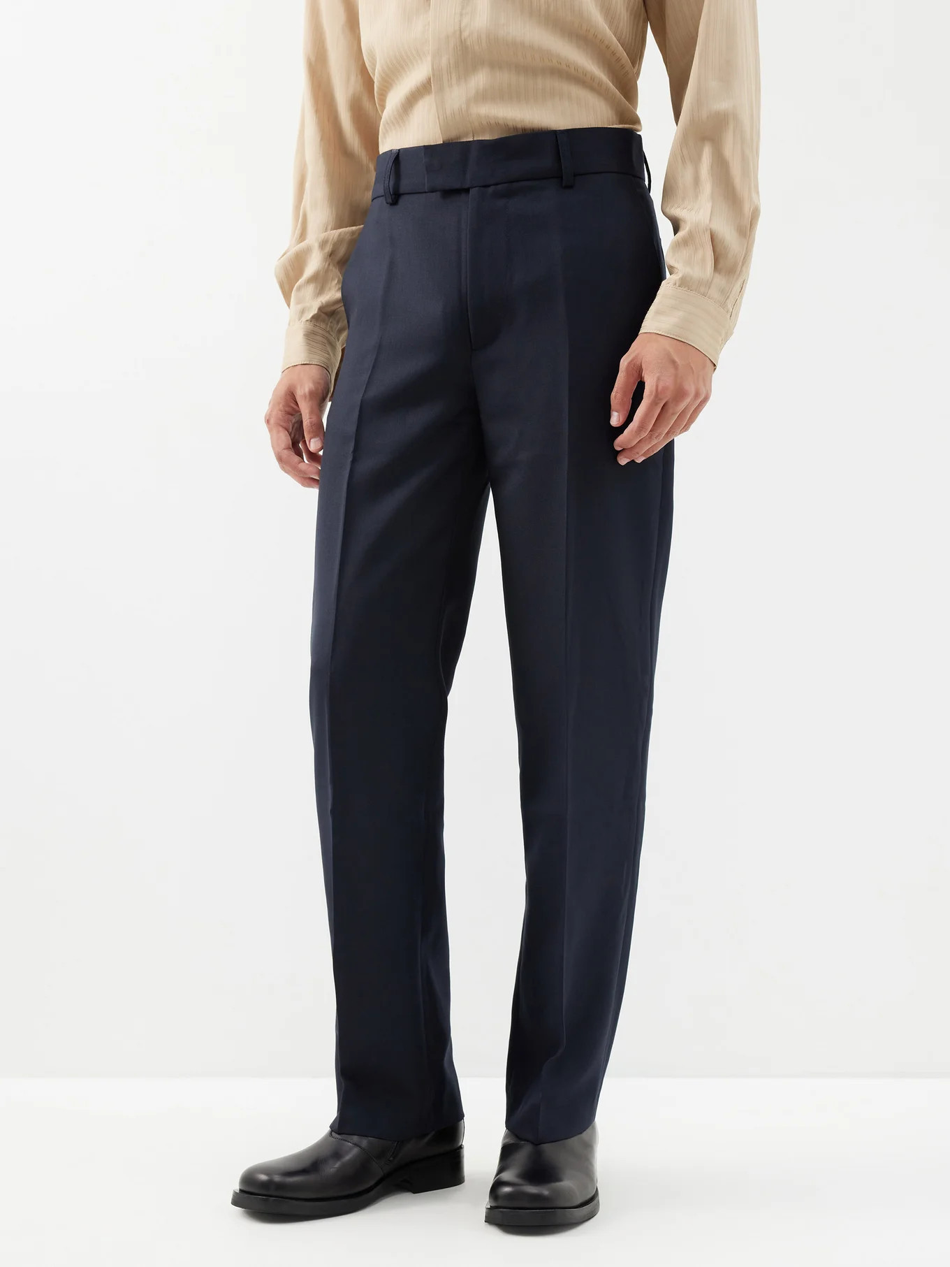 Mike twill tailored trousers | Séfr | Matches (UK)