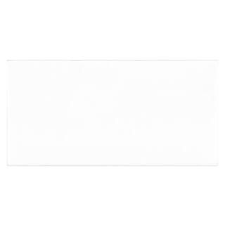 Jeffrey Court Fresh White 3 in. x 6 in. Glossy Subway Ceramic Wall Tile (10.656 sq. ft./Case) 130... | The Home Depot