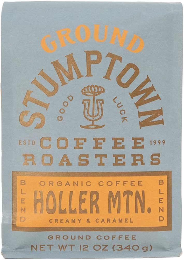 Stumptown Coffee Roasters, Organic Medium Roast Ground Coffee - Holler Mountain 12 Ounce Bag, Fla... | Amazon (US)