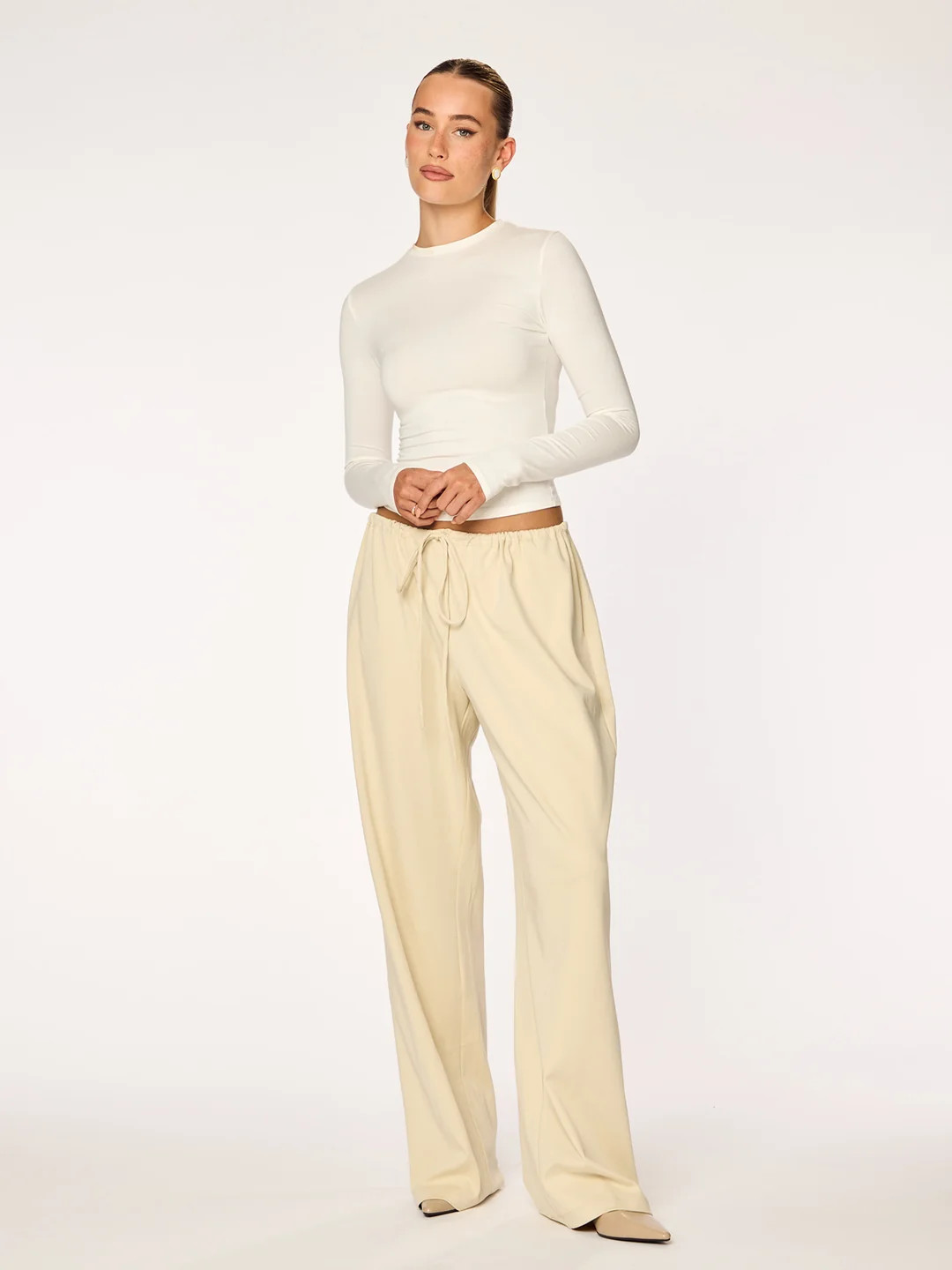 MELLOW - Onesize Lounge Pants \u2022 Tan | Ninety-9