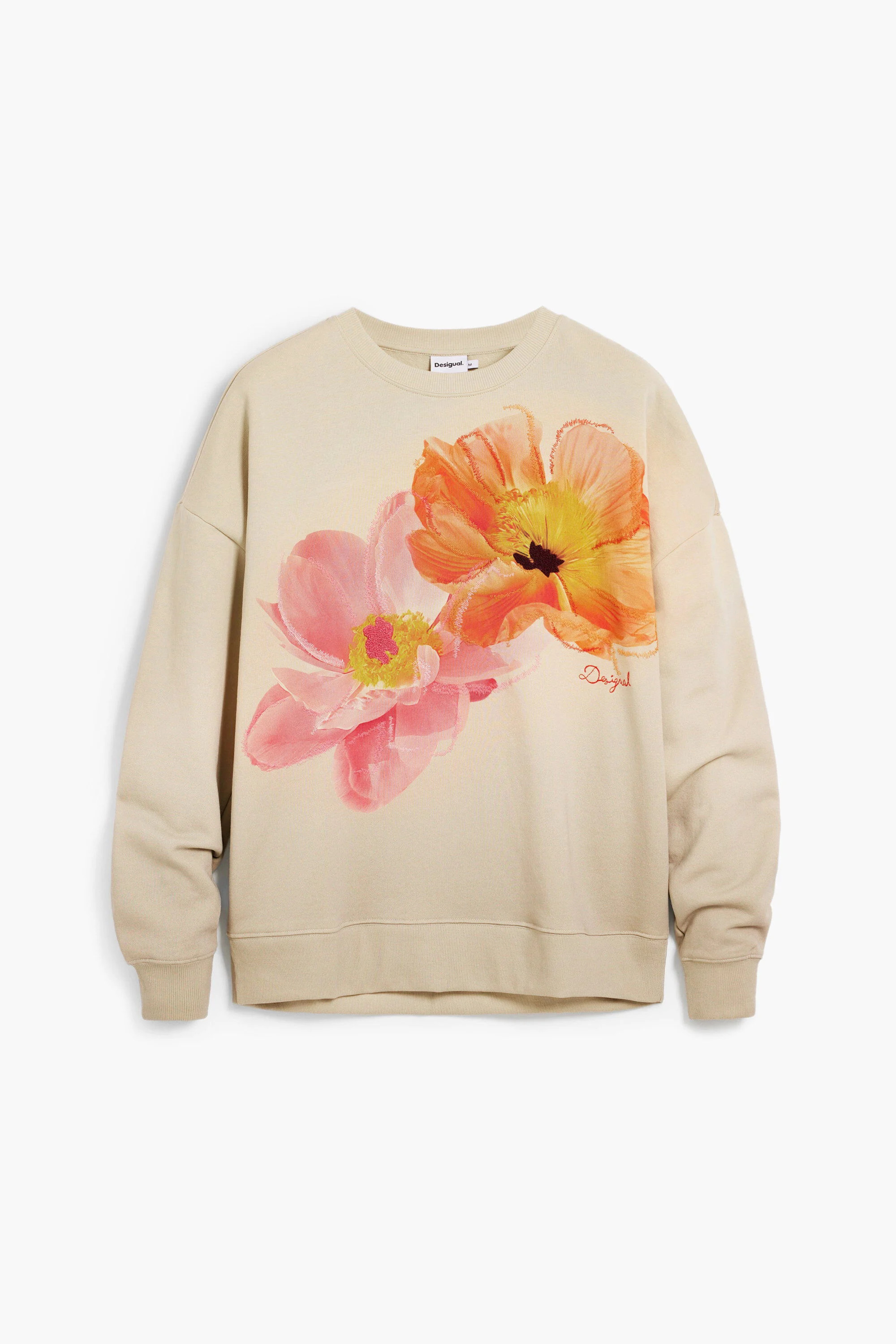 Floral print sweatshirt | Desigual USA,CA