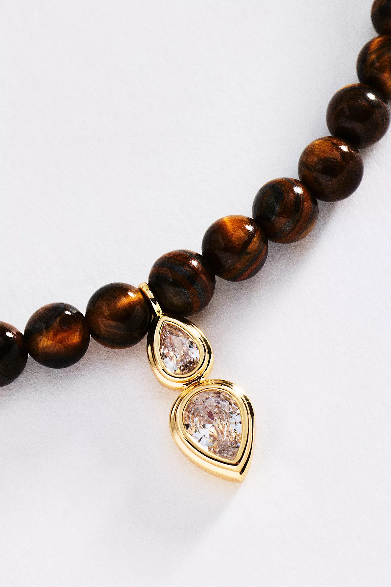 Stone Beaded Pendant Necklace | Anthropologie (US)
