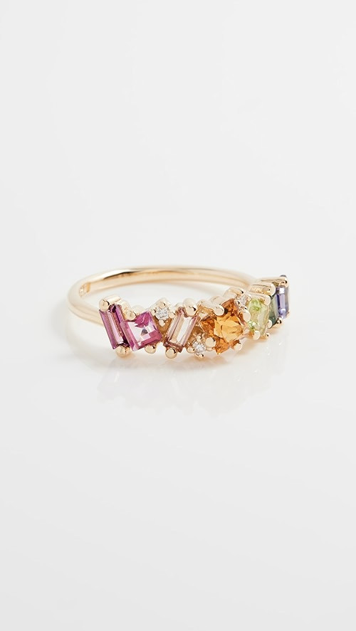 Kalan by Suzanne Kalan 14k Yellow Gold Mix Stone Ring | SHOPBOP | Shopbop