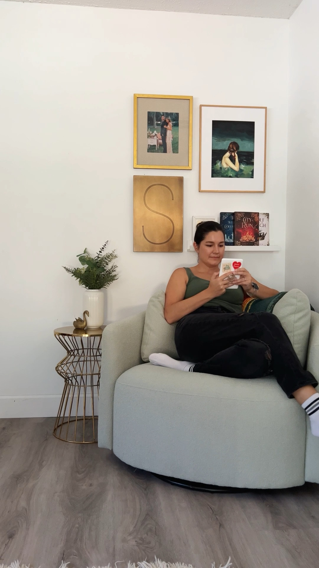 Decorate my Reading Nook with the COZIEST oversized reading chair! 

#LTKhome
