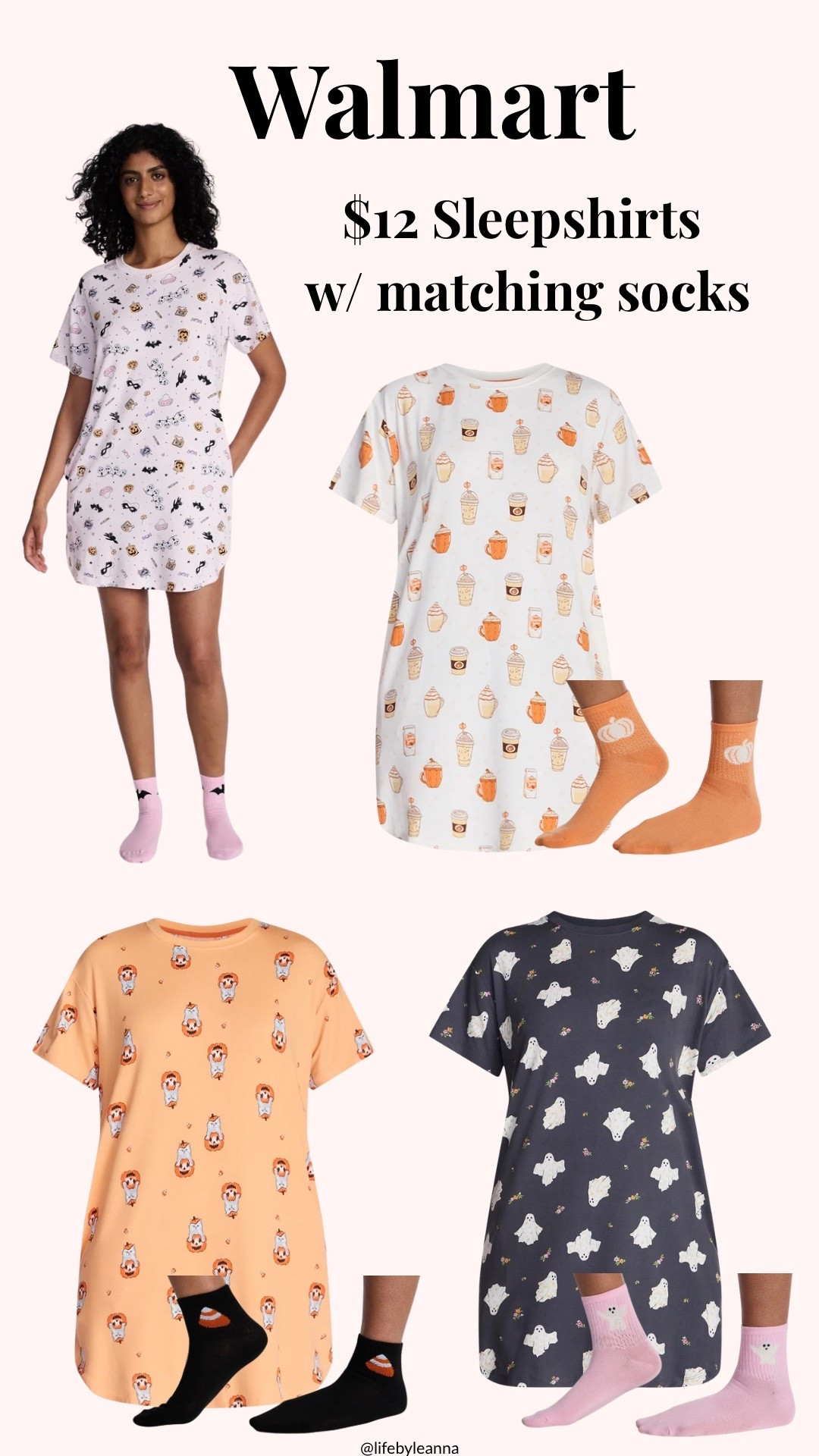 Sleepshirts with matching socks for only $12! Perfect for a cozy night at home! 






Walmart / fall / Halloween / pjs / pajamas

#LTKSeasonal #LTKmomlife #LTKmorningroutine