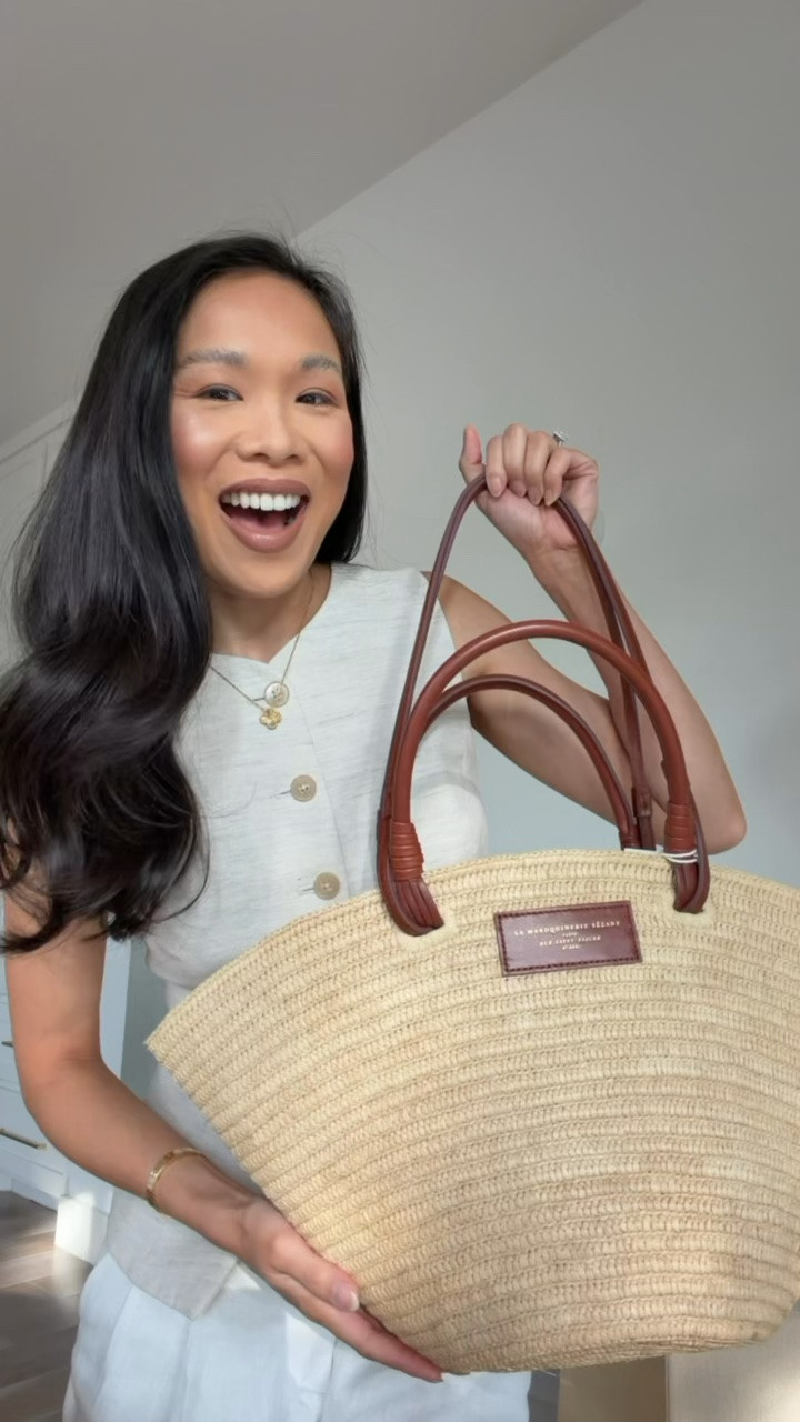 Loving my new basket bag for the summer! Hold so much and looks so pretty. Quality is great!

#LTKmomlife #LTKootd #LTKSeasonal