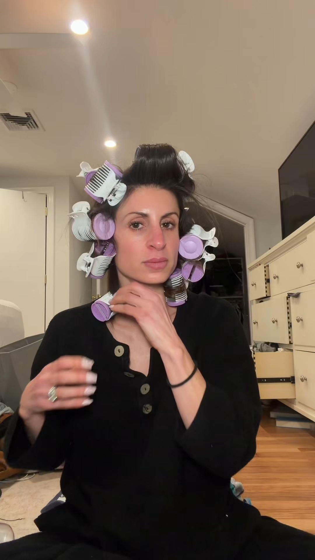 These Conair hot rollers are my go-to for volume, body, and bouncy loose waves 🙌 I use them on dry hair, roll away from my face, let them cool completely, then lightly brush through for that soft, blown-out look. They give me instant root lift and long-lasting volume without needing a curling iron — perfect for busy mornings or when I want effortless, polished hair. 

#conairhotrollers #hotrollers #hairvolume #voluminoushair #bouncywaves #loosewaves #blowouthair #athomeblowout #hairtools #hairroutine #hairtutorial #beautyfinds #ltkmom #ltkit #ltkbeauty #ltkunder100

#LTKBeauty #LTKselfcare #LTKgrwm