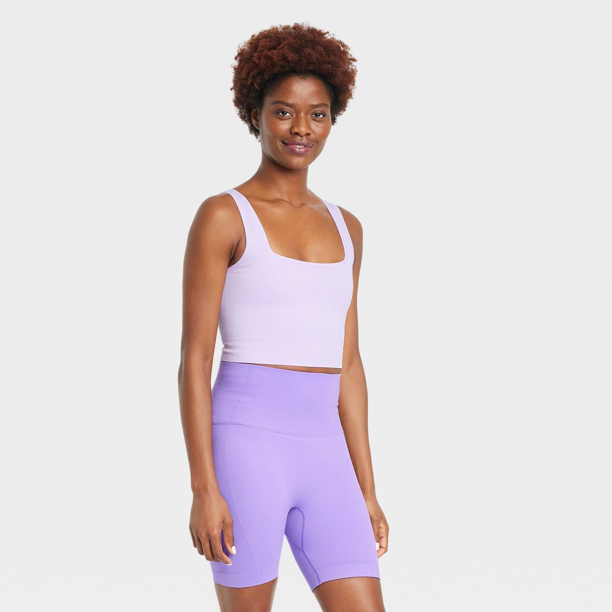 Women's Seamless Cropped Tank Top - All in Motion™ | Target