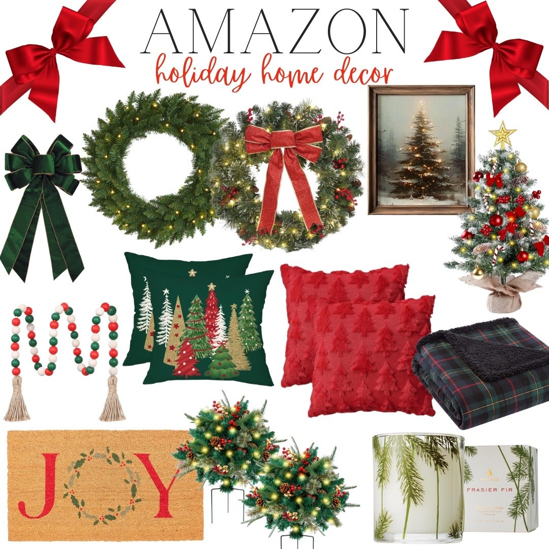 We rounded up our favorite holiday home decor finds from Amazon’s Black Friday sale, all at some of the best prices of the season. From cozy accents to festive statement pieces, these deals make it easy to refresh your home without overspending! @amazon #ad #founditonamazon #winterfavorites2025 

#LTKHome #LTKSeasonal #LTKHoliday