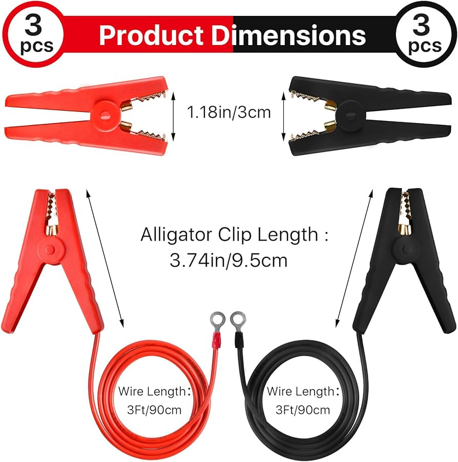 6 Pcs Electric Fence Wire Connect,3 Ft Electric Fence Charger Solar Fence Charger Fence Lead Copp... | Amazon (US)