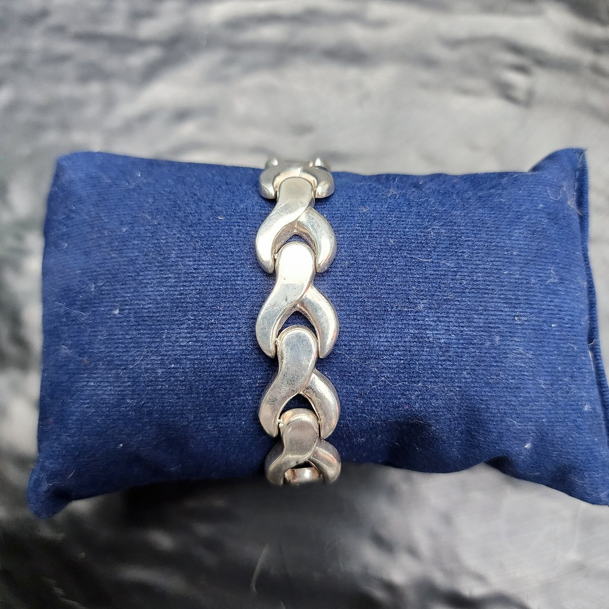 Vintage 925 Silver Mesh Bracelet, Sterling Jewelry Gift | eBay US