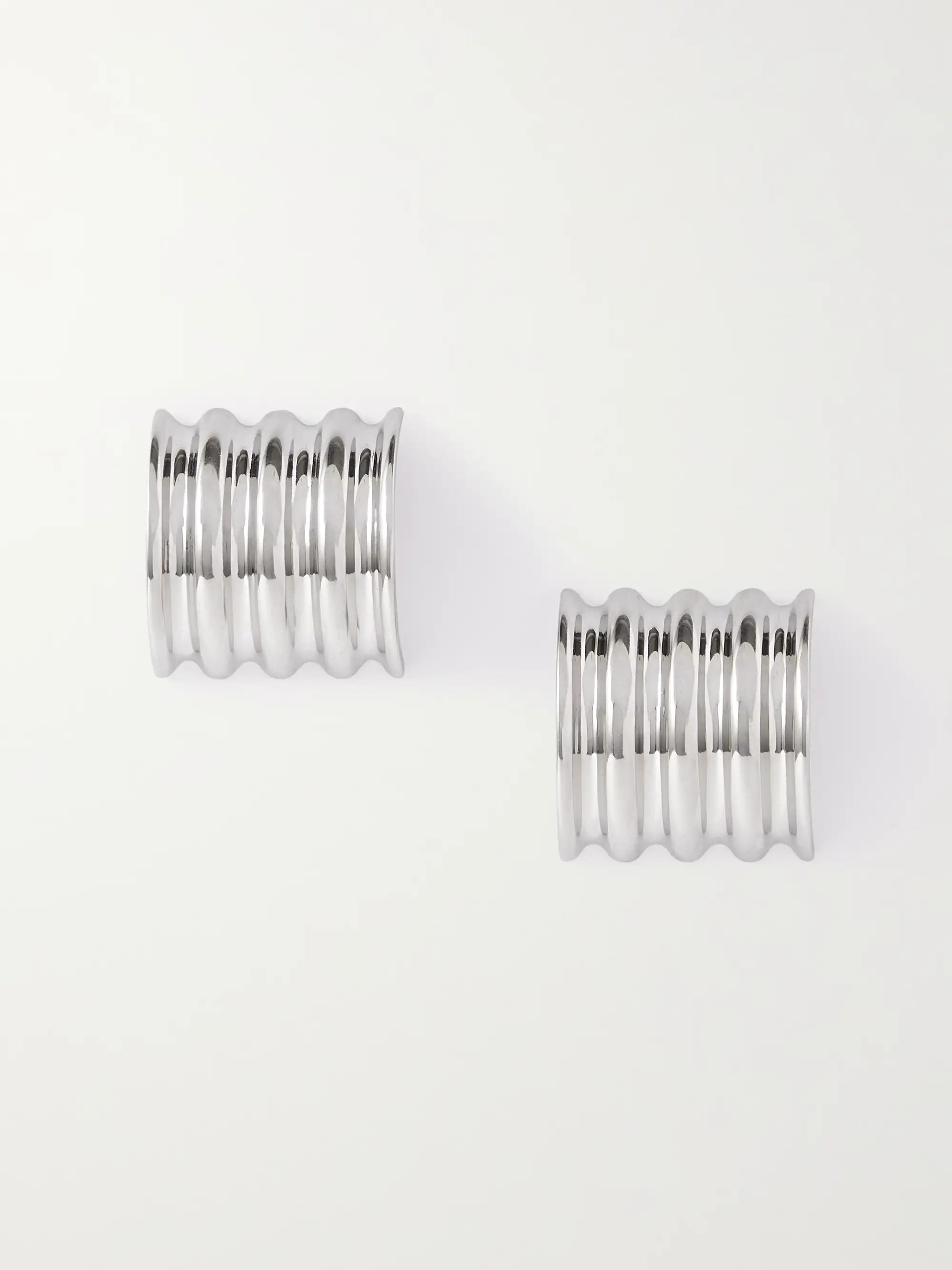 Julius silver-tone earrings | NET-A-PORTER APAC