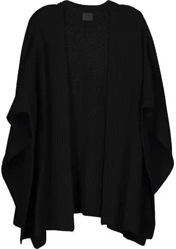 AllSaints Travelling Rib Ruana | Nordstrom | Nordstrom