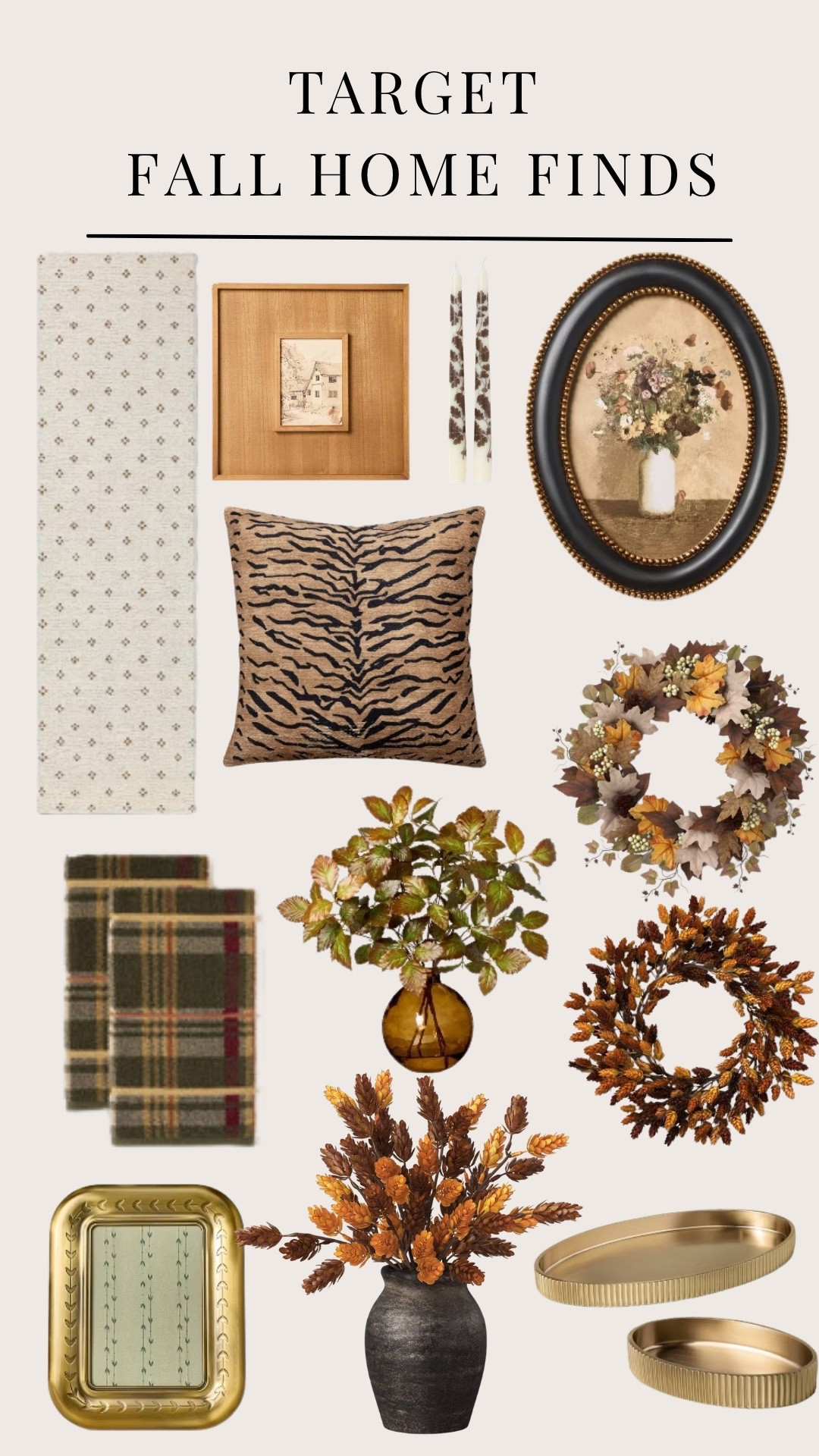 Target fall decor finds 🕯️🍁🤎