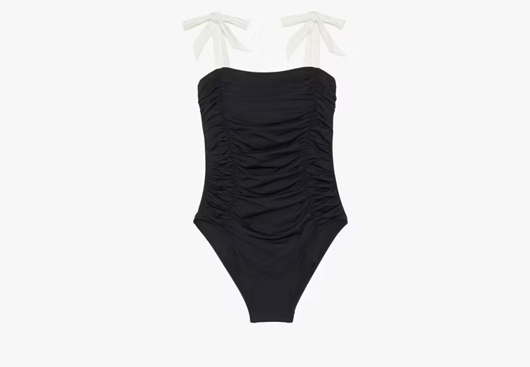 Bow Shoulder Tie One-piece | Kate Spade (US)