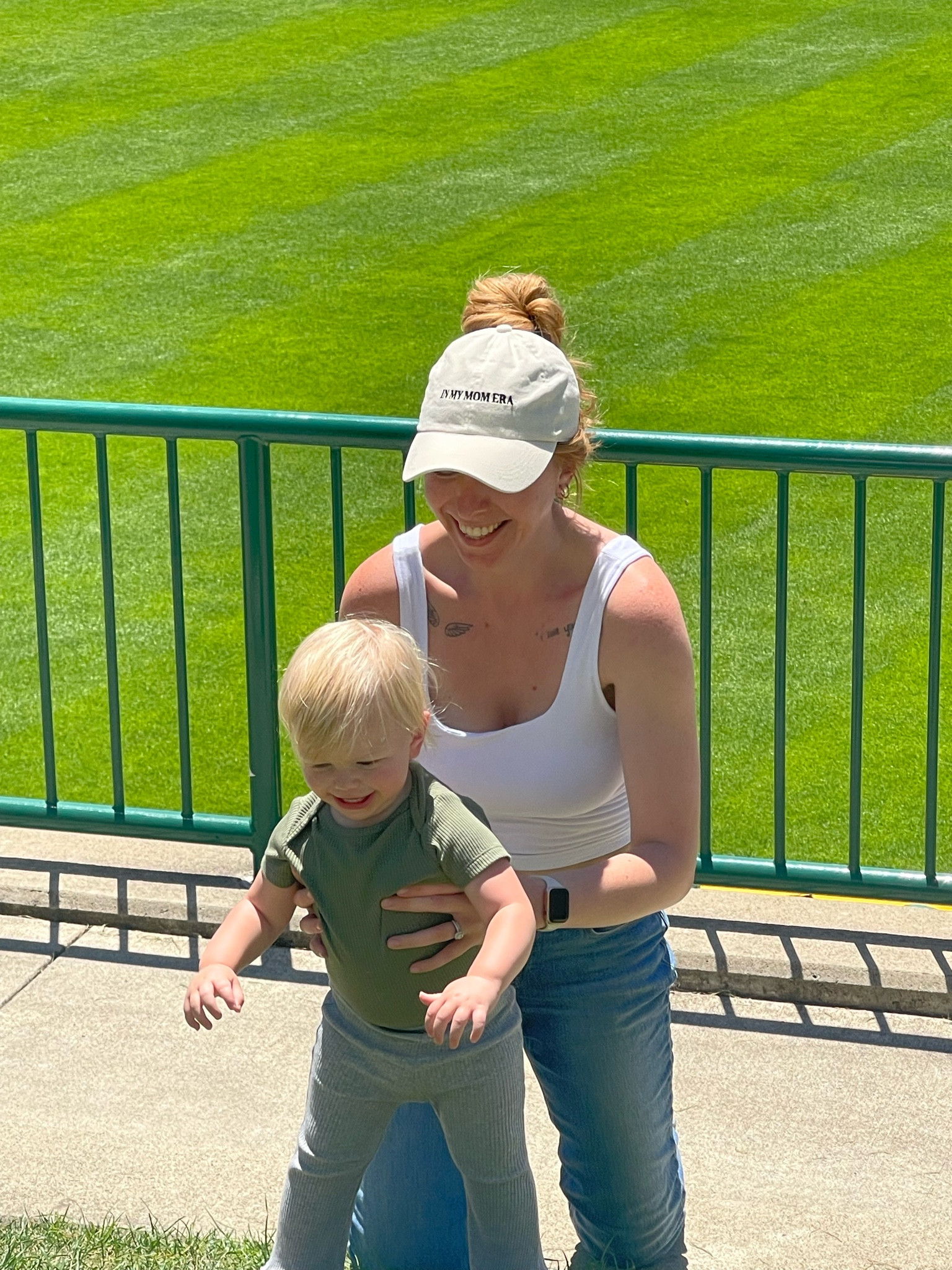 My perfect baseball game outfit 🤍

#LTKFamily #LTKBaby #LTKSeasonal