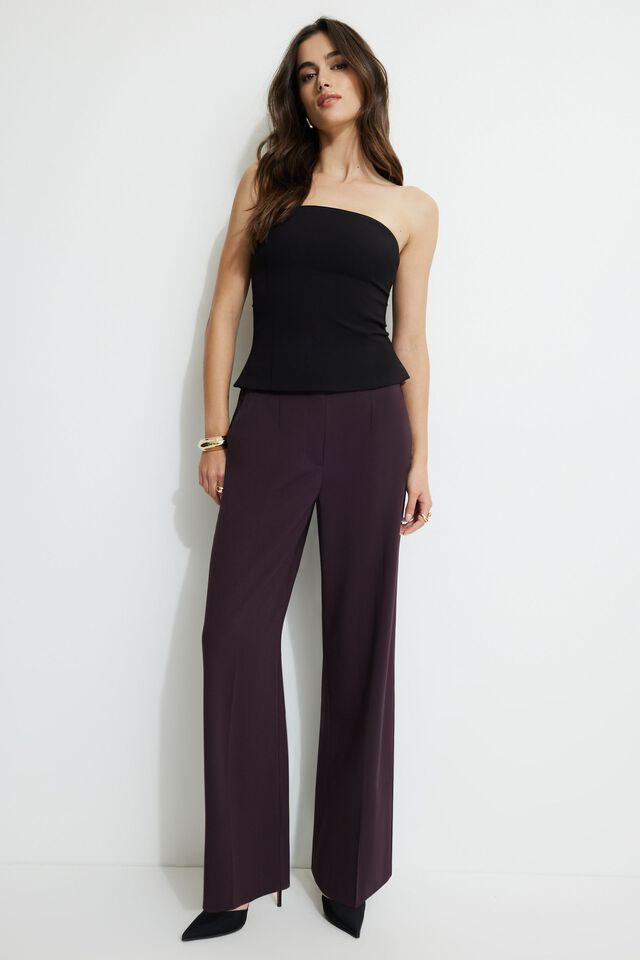 Yasmin Straight Leg Pants | Dynamite Clothing