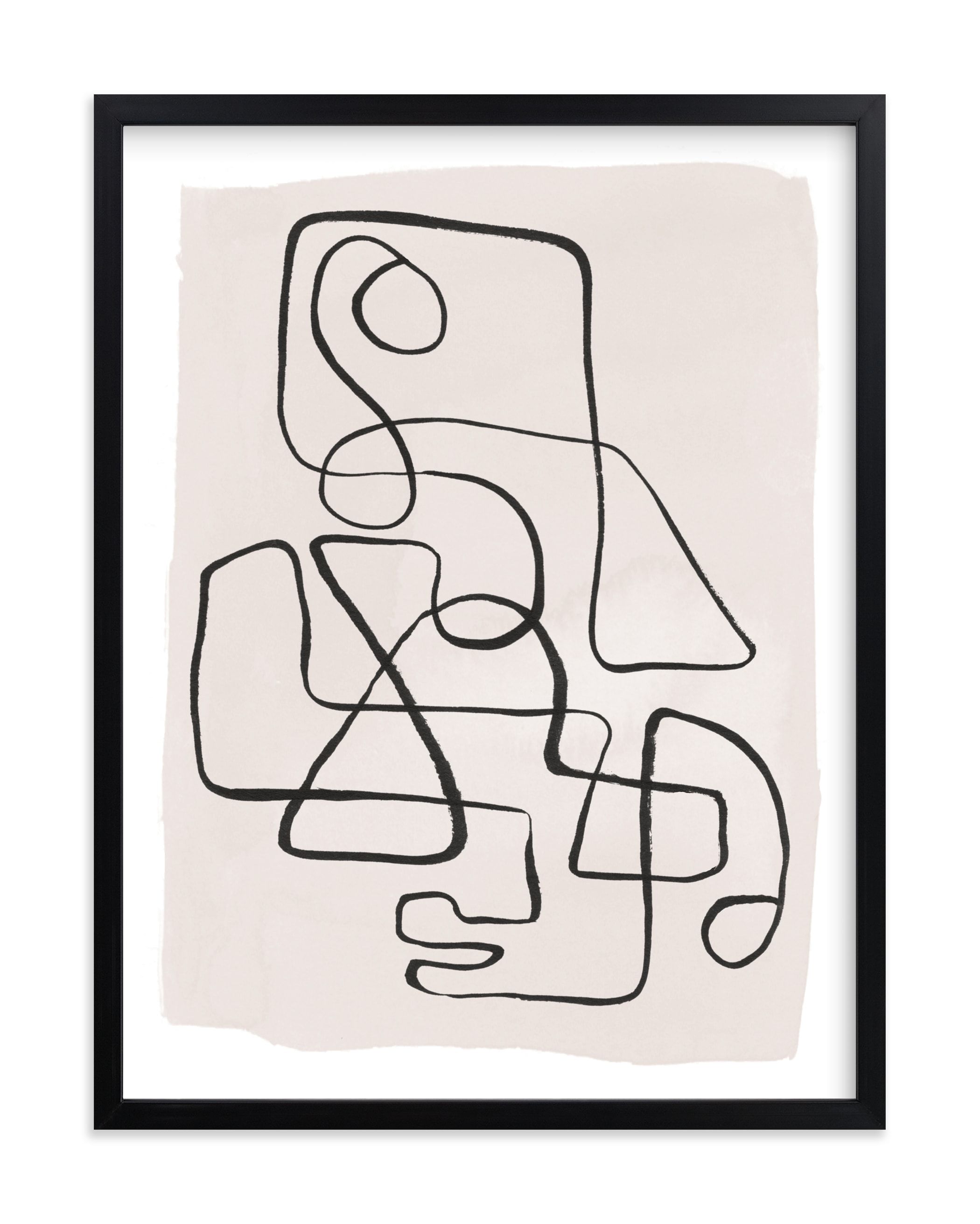"Connected" - Drawing Limited Edition Art Print by Creo Study. | Minted