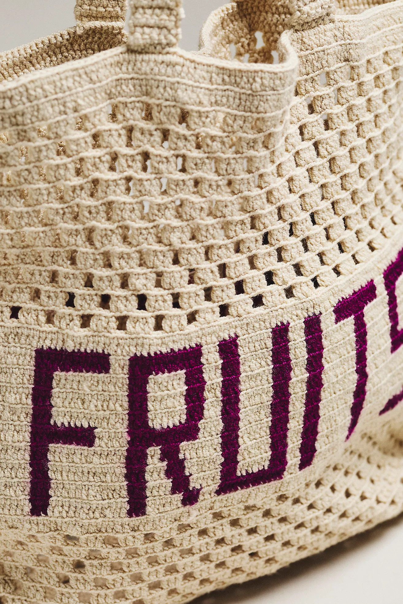 Soraya Hennessy Market Crochet Mesh Tote | Anthropologie (US)