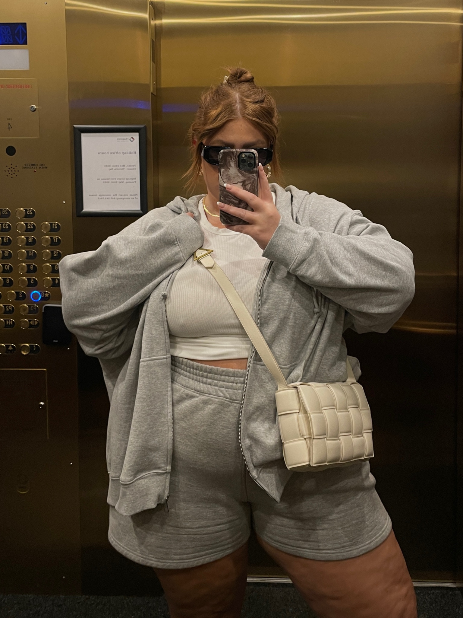 Sooo comfy! Wearing a 3X in the shorts and sizes up to a 4X for a baggy fit in the sweater. 

#LTKcurves #LTKunder50 #LTKunder100