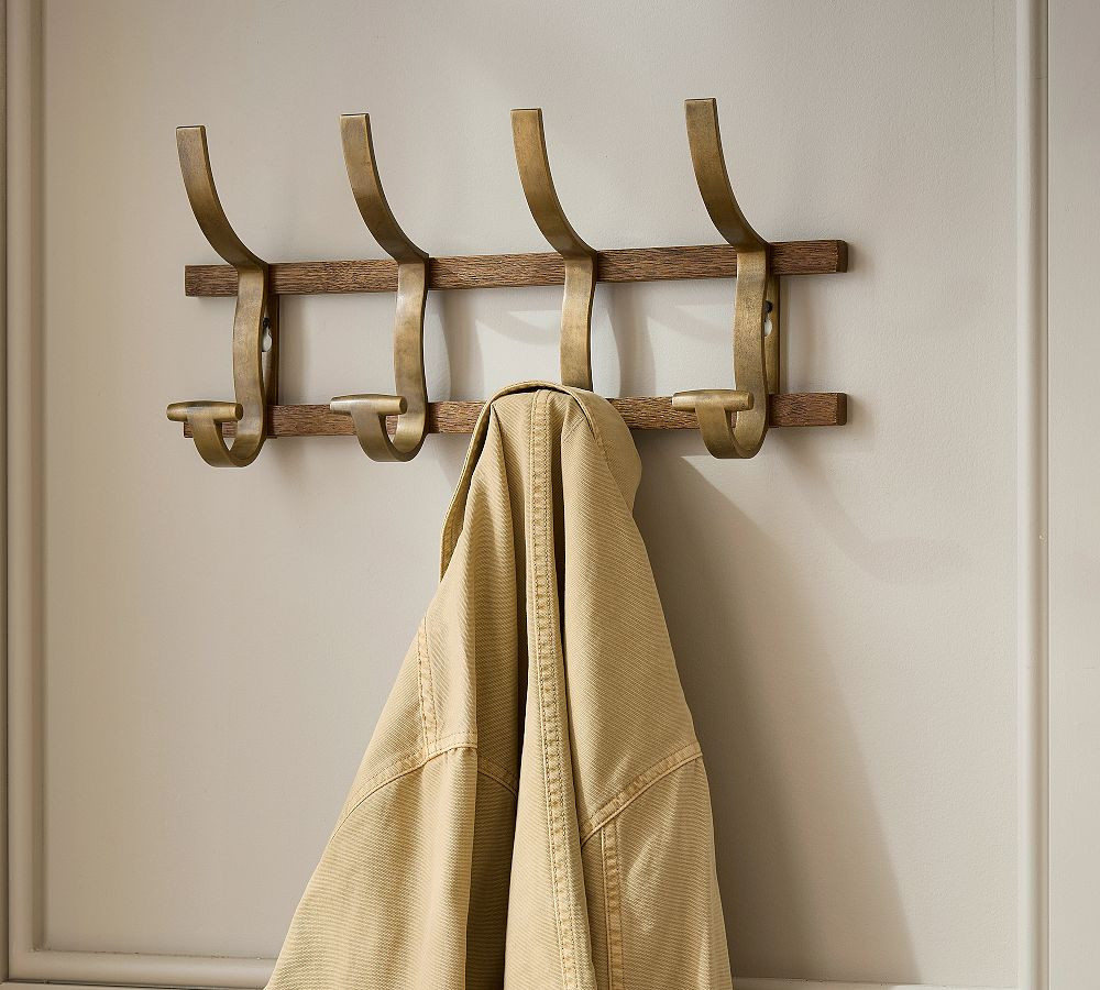 Chris Loves Julia Row of Hooks (18") | Pottery Barn (US)