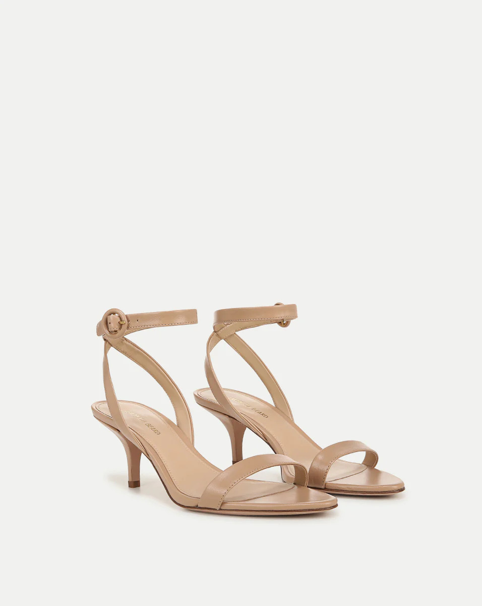 Darcelle Leather Sandal | Veronica Beard