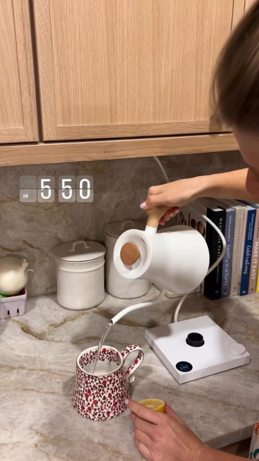 Hot lemon water every morning! 🍋 Linking my kettle and similar options! 

#LTKgrwm #LTKmorningroutine #LTKdayinmylife