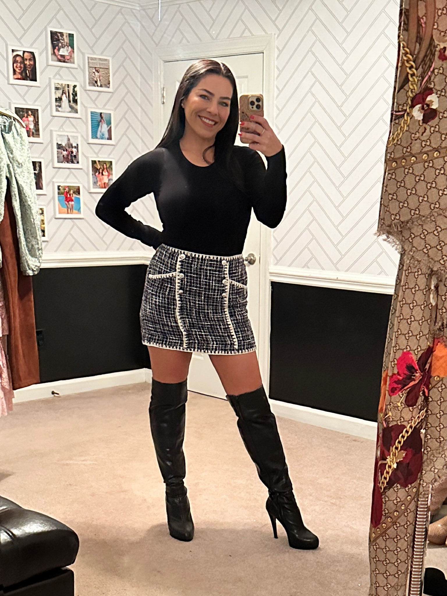 How cute is this fall outfit? My boots broke but I’m hunting for similar over the knee boots so I’ll update this post as I find them!



#LTKSeasonal #LTKsalealert