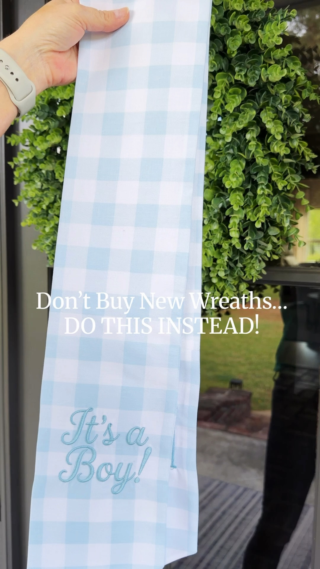 Creating the sweetest front door moment for my grandson’s baby shower 💙

I started with my favorite faux boxwood wreaths (a staple I use year-round) and dressed them up with custom sashes made by mom—then added a little extra ribbon for that layered, styled look ✨

It’s such an easy way to make your entry feel special and personalized for any celebration without starting from scratch. 

✔️ Reusable faux wreath base
✔️ Add a sash or fabric detail for your theme
✔️ Finish with ribbon for that designer touch

Whether it’s a baby shower, birthday, or holiday, this is my go-to for creating a beautiful, custom front door moment on a budget. 

I’m linking my wreaths and similar sashes so you can recreate this look for your next event!

front door wreath, boxwood wreath, faux boxwood wreath, baby shower decor, front door decor ideas, wreath styling ideas, custom wreath sash, baby shower entrance decor, event decor ideas, porch styling, party entry decor, affordable home decor

#ltkhome #babyshowerdecor #frontdoorstyle #wreathdecor #porchdecor #eventstyling #celebrationdecor #homedecoronabudget #partydecorideas #entrywaydecor


#LTKmomlife #LTKBaby #LTKHome