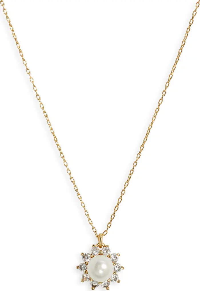 kate spade new york sunny halo pendant necklace | Nordstrom | Nordstrom Canada