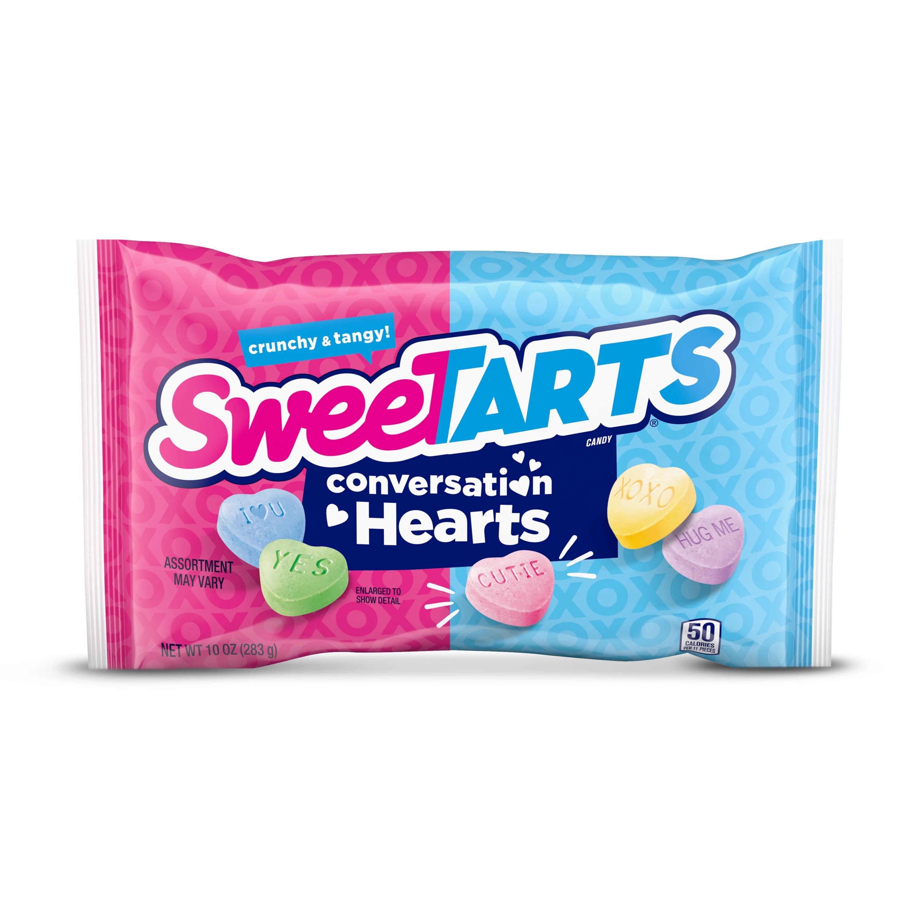 SweeTARTS Valentine's Day Conversation Hearts Candy, 10 oz Bag | Walmart (US)