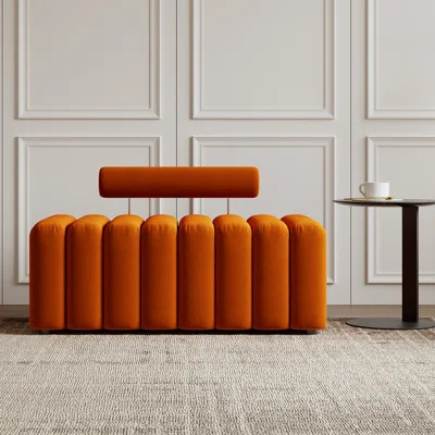 Entryway Bench with Adjustable Backrest,Tufted Soft Bench | Wayfair North America