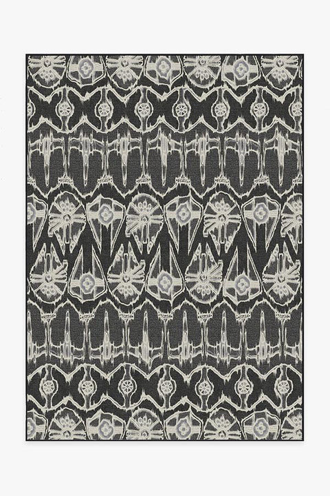 Corellian Ikat Black Rug | Ruggable