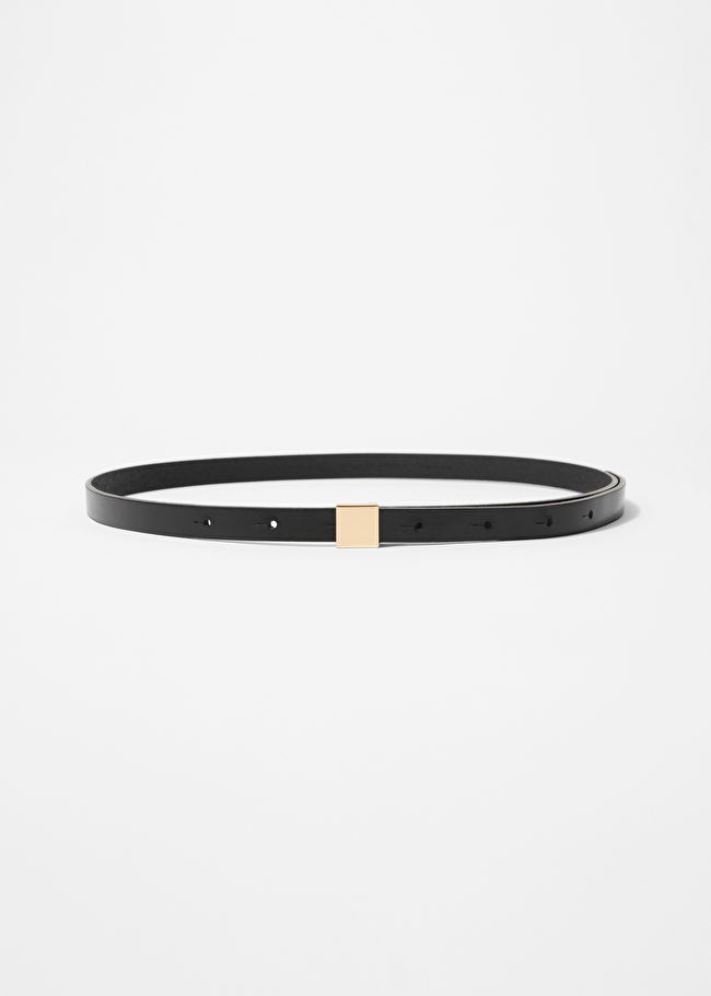 Square-Buckle Leather Belt | & Other Stories (EU + UK)