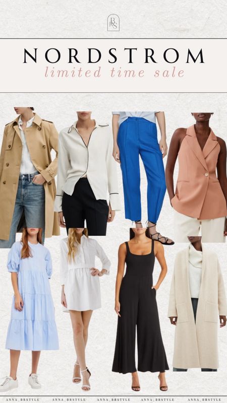 Nordstrom limited time sale, vest for women, workwear, trench, summer dress, white dress, coatigan 

#LTKFindsUnder50 #LTKFindsUnder100