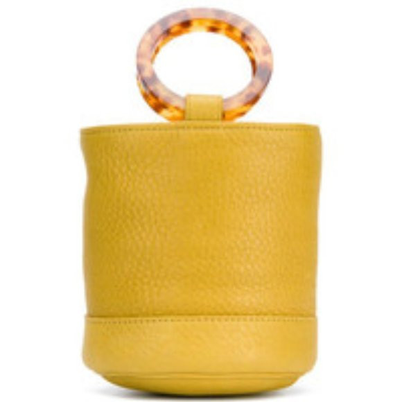 Women's Simon Miller Bongai 15 Mini Nubuck Bucket Bag, Size Mini - Yellow | Poshmark