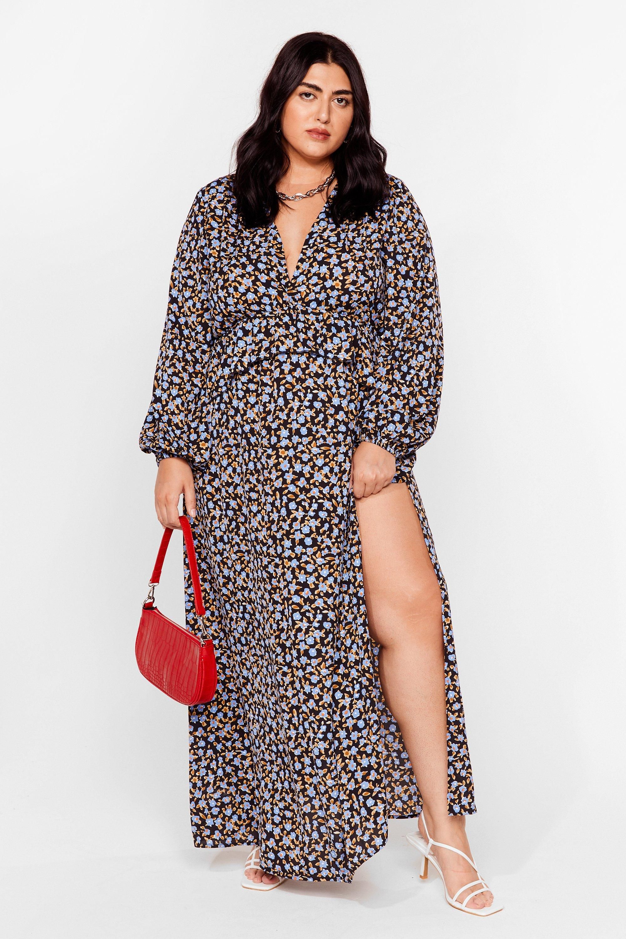 Airs and Graces Plus Floral Maxi Dress | NastyGal (US & CA)
