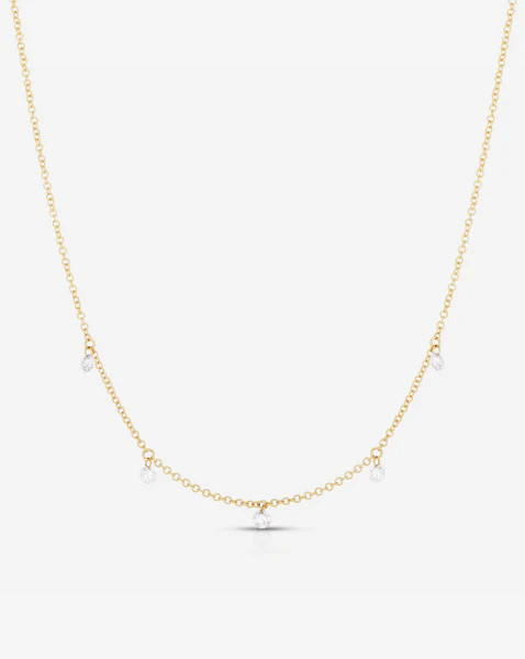Floating Diamond Necklace | Ring Concierge