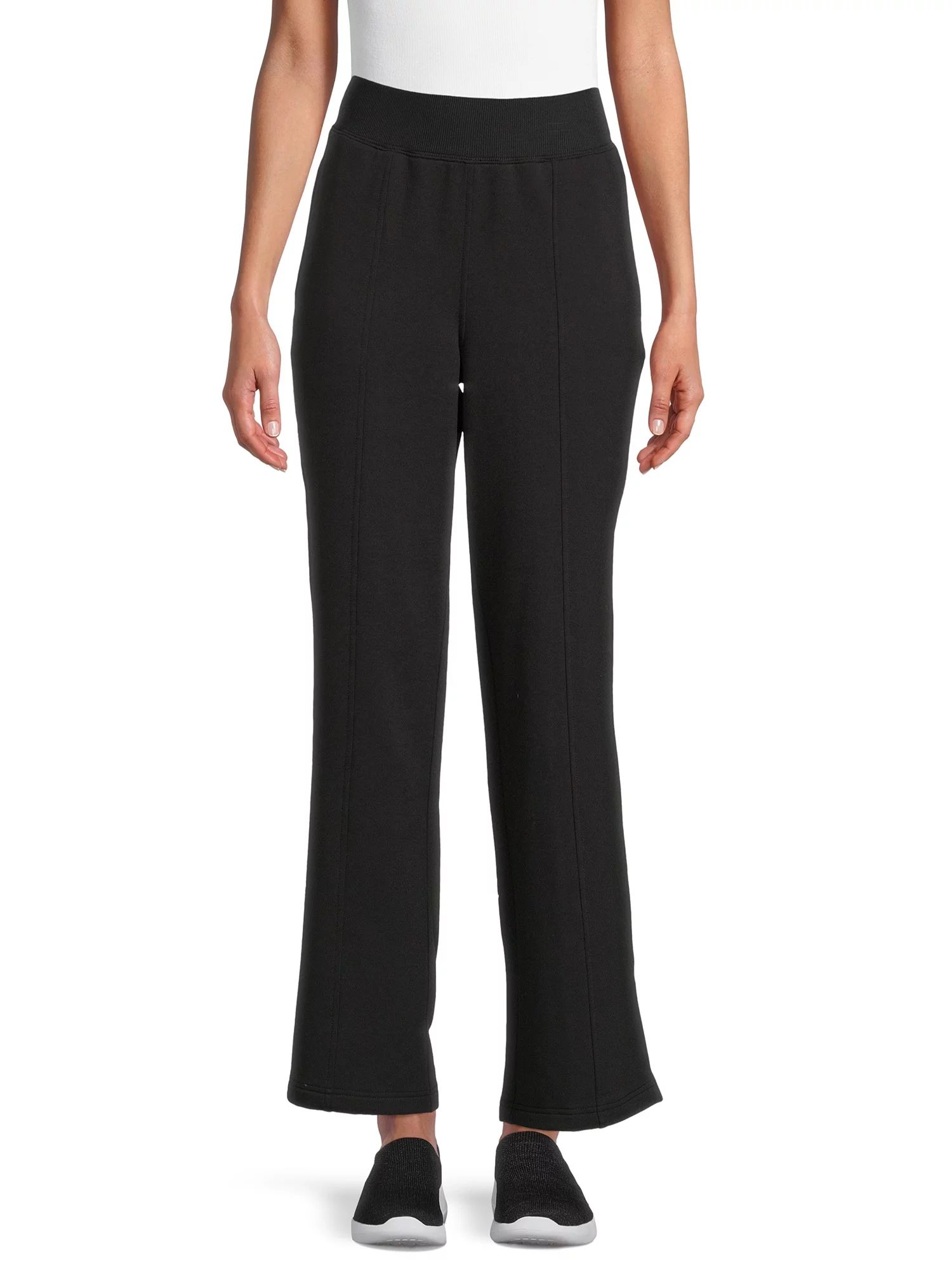 Avia Women’s Athleisure Plush Fleece Pants, 31" Inseam, Sizes XS-3XL | Walmart (US)