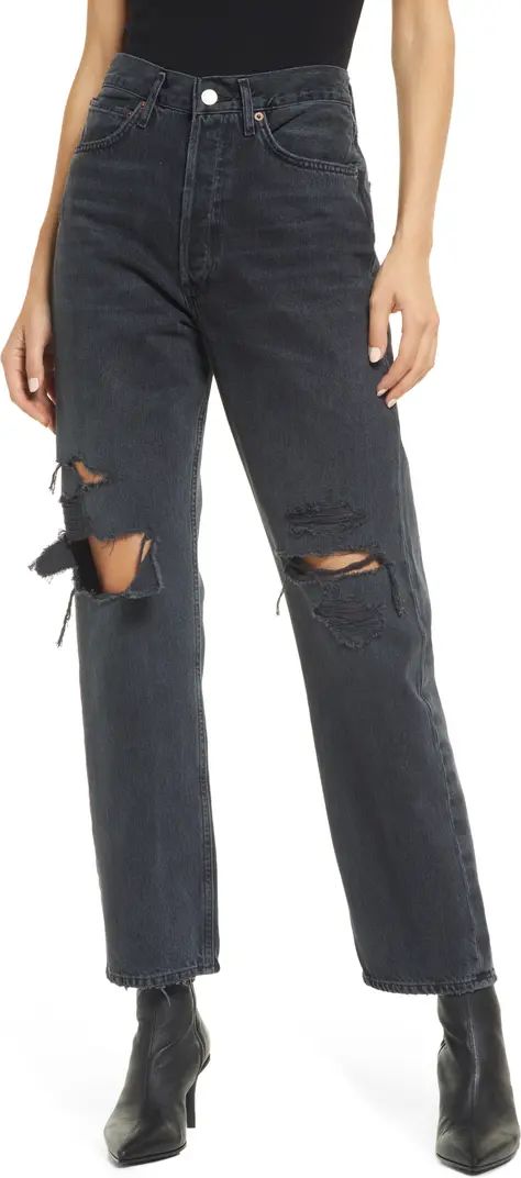 '90s Ripped Loose Fit Jeans | Nordstrom