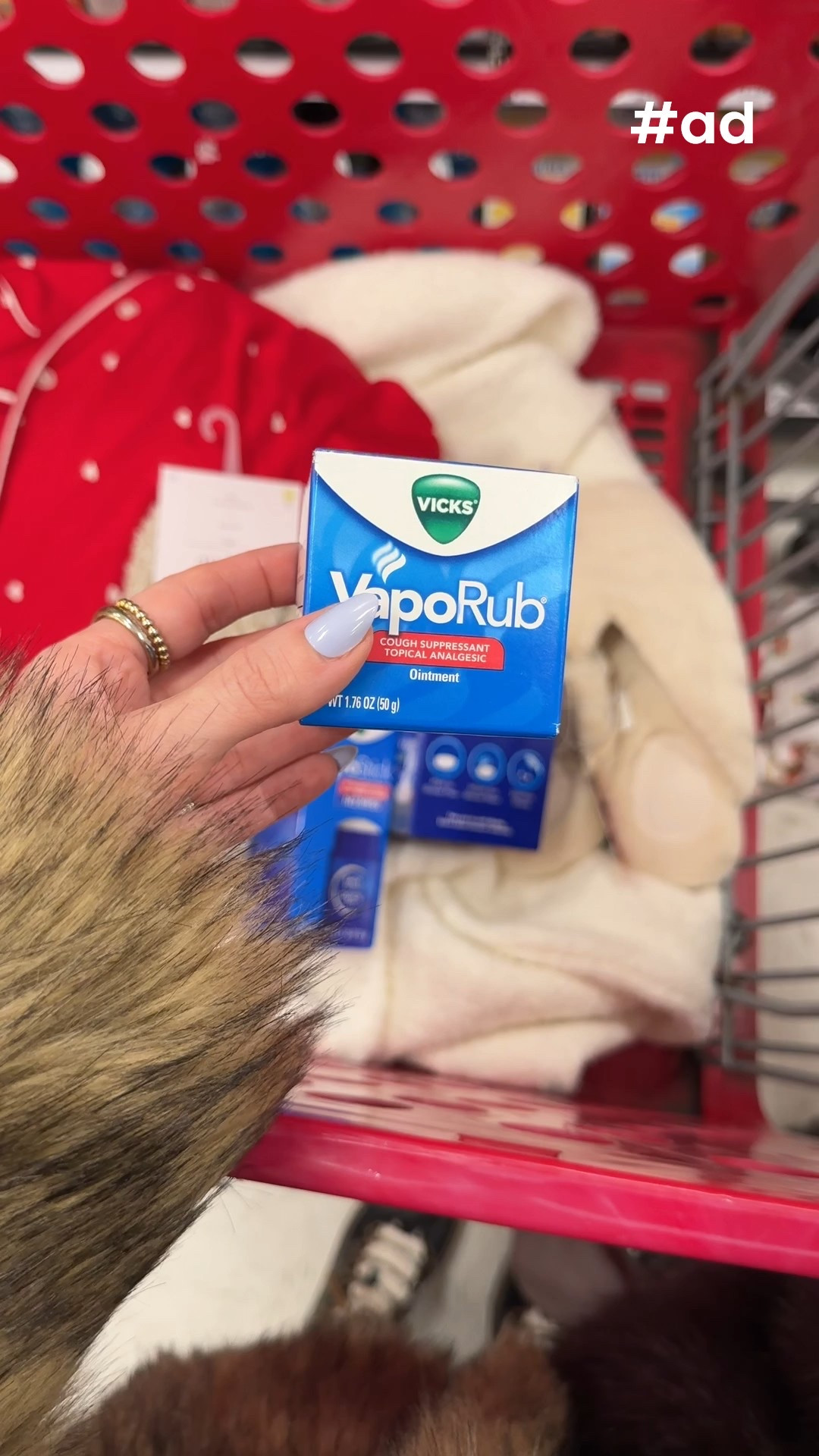 #ad a little solo Target run for some winter cozies & winter cough/cold necessities for Chris 👏🏼☕️☁️❄️ obviously I volunteered to “run out” to @target to restock us on our favorite Vicks items (it’s a win win for us both) 😇 the shower steamers are a favorite & the vapor stick is really convenient for even the slightest start of congestion! You can find these, the OG ointment and more all at Target and in my LTK! #targetstyle #vicks #targetpartner 


#LTKFindsUnder50 #LTKselfcare #LTKSeasonal