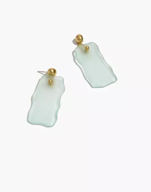 Madewell x CLED® Upcycled Glass Takeout Statement Earrings | Madewell