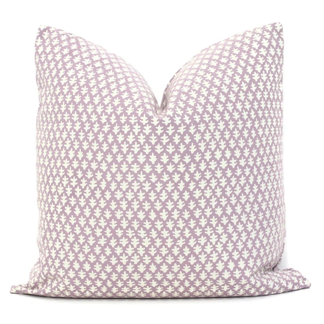 Sister Parish Parma Purple Burma Decorative Pillow Cover 18x18, 20x20, 22x22, Eurosham or Lumbar,... | Etsy (US)