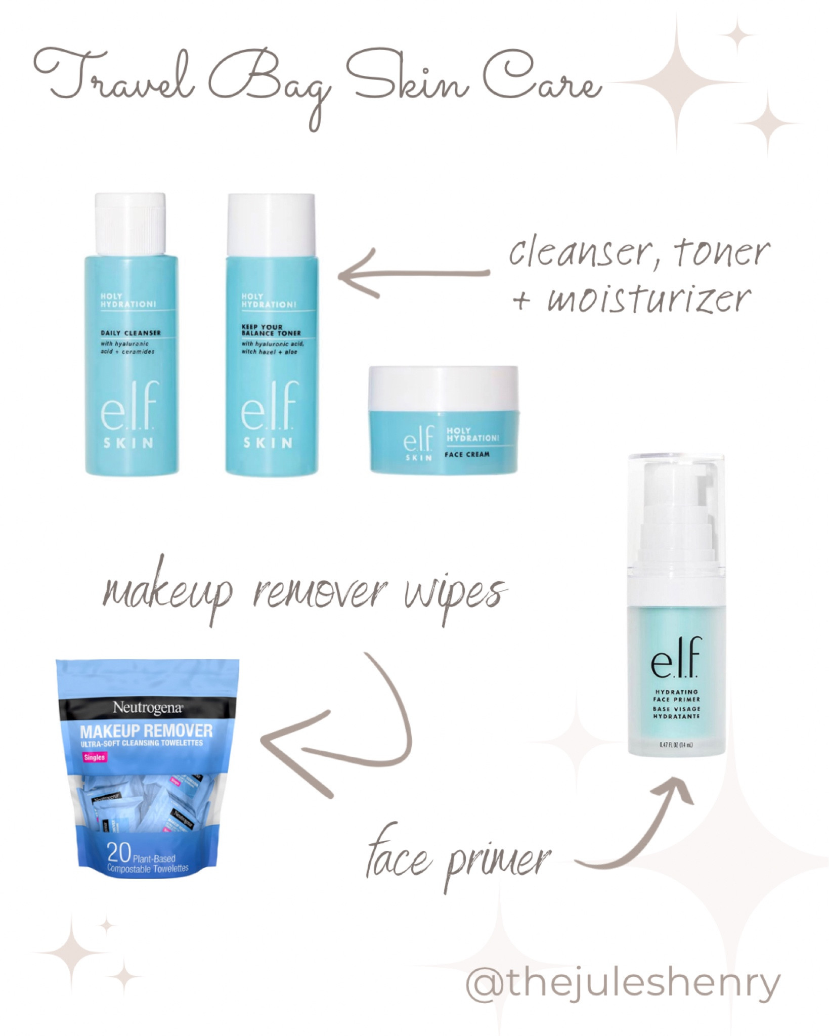 Some of my favorite skin routine products in mini travel size! Love how hydrating these e.l.f. products are.

Travel Size Makeup // Travel Essentials // e.l.f. // Amazon Finds

#LTKtravel #LTKSeasonal #LTKFind